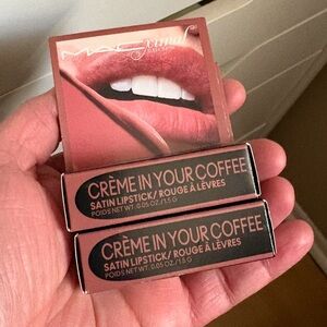 MAC Cosmetics Creme In Your Coffee Satin Lipstick - Brand New Never Used.